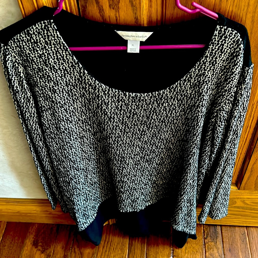 Christopher & Banks XL Top